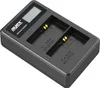 USB Dual Ladegerät für Sony NP-FW50 Akkus beleuchtetes Produktbild-Vorschau 4