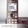 Panasonic KX-TG6821GA Schnurlostelefon mit AB mocca braun Produktbild-Vorschau 16