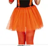 Orangener Kurzer Neon Tutu Frauen-Rock Produktbild-Vorschau 3