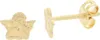 JuwelmaLux Kinder Ohrstecker Schutzengel 333 Gold Produktbild-Vorschau 1