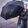 Regenschirm SCHWARZ automatisch groß leicht unifarben 120 Produktbild-Vorschau 15