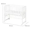 roba Stuben- und Beistellbett safe asleep® 3 in 1 - 45 x 90 Produktbild-Vorschau 10