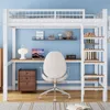Lit mezzanine avec bureau 90 x 200 cm – Lit superposé et Voir les images du produit 1