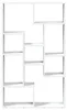 vidaXL Libreria bianca 72x20x120,5 cm Materiale ligneo Anteprima dell’immagine prodotto 5