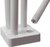 LED Stabkerzen LISA - Echtwachs - mit Ladestation - inkl. Fernbedienung - H: 25cm - weiß - 4er Set Produktbild-Vorschau
