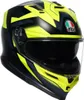 Kask AGV K7 Glimpse, czarny/żółty, M (57/58) Podgląd zdjęcia produktu 1