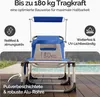 CASARIA® Sonnenliege Klappbar 180kg Belastbar Seitentasche Produktbild-Vorschau 7