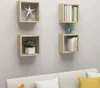 vidaXL Scaffali a cubo 4 pezzi rovere Sonoma 30x15x30 cm Anteprima dell’immagine prodotto 9