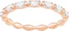Swarovski Vittore Marquise Ring, Weiss, Rosé Vergoldung Gr. Produktbild-Vorschau 1