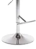 Barhocker London V2 Stoff chrom grau Produktbild-Vorschau 7