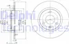 2x DELPHI Bremsscheibe BG2355 passend für PEUGEOT 106 II Produktbild-Vorschau 1