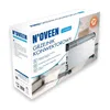 The image shows the product packaging for an electric convector heater. Náhľad obrázku produktu