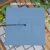 Outsunny Parasol dšŠportšŠ carršŠ 3 x 3 m, parasol de Voir les images du produit 4