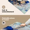 KitchenYeah© Herdabdeckplatte Marmor - Blau - Gold , Produktbild-Vorschau 2