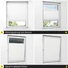 Plissee Weiß 105x180cm Klemmfix ohne Bohren Blickdicht Pure Produktbild-Vorschau 6