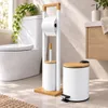 Soporte para papel higiénico KADAX con cepillo de inodoro Vista previa de la imagen del producto 4