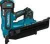 A cordless nail gun is shown from a side angle against a white background. Produktbild-Vorschau