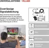 Universale Antenne VILLAGE MOON–V900, DVB-T2, FM, DAB, LTE/4G/5G Filter Produktbild-Vorschau