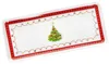 Rêve de Noël Plat à gâteau rectangulaire Porcelaine Noël Voir les images du produit 1
