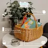 Creative Home Cestino Vimini con Manico | Cesto Funghi Anteprima dell’immagine prodotto 4