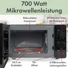 Bomann® Mikrowelle | 700 Watt | 6 Stufen | 20 Liter Garraum Produktbild-Vorschau 13