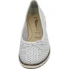 Tamaris Ballerina in weiss/weiss kombi, Gr. 39 Produktbild-Vorschau 5