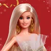 Barbie Vánoční panenka Blondýnka 2025 JBH95 Náhled obrázku produktu 4