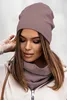 Ivon Hut- und Schornsteinset für Frauen Solofag mokka One Produktbild-Vorschau 1