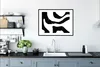 MuchoWow® Gerahmtes Poster Abstrakt - Minimalismus - Design Produktbild-Vorschau 4