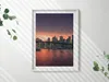 New Yorker East River– Wandbild mit Rahmen – Gerahmtes Bild Produktbild-Vorschau 2