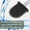 Klobürste Silikon weiß 4x Set Wandmontage Silikon Produktbild-Vorschau 5