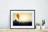 MuchoWow® MuchoWow® Gerahmtes Poster Heißluftballon - Nebel Produktbild-Vorschau 6