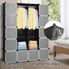 TolleTour Kleiderschrank DIY Regalsystem 20 Boxen Mit Tür&2 Produktbild-Vorschau 3