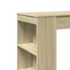 vidaXL Barový stôl s policou Sonoma dub 95x47x103,5 cm Náhľad obrázku produktu 7