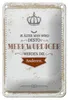 Blechschild Spruch je älter desto merkwürdiger andere Produktbild-Vorschau 1
