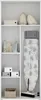 Dmora Armadio Multiuso 2 Ante Arna 35x190h cm Bianco, 2 Anteprima dell’immagine prodotto 6