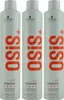 Schwarzkopf OSiS+ Session extreme Hold Hairspray 3x500ml Produktbild-Vorschau 2