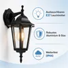 MasterLED Außenwandleuchte E27 max 60W IP44 Aluminium Glas Produktbild-Vorschau 3