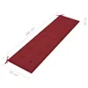 vidaXL Housse de banc de jardin vin rouge 180x50x3 cm tissu Voir les images du produit 10