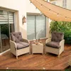 4L Textil Gartenstuhlauflage Niedriglehner Hochlehner Produktbild-Vorschau 2