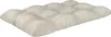 A beige tufted cushion on a white background. Produktbild-Vorschau