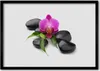 Bild 70x50 MDF-Rahmen Wandkunst Blumen-Stones-Kunst Produktbild-Vorschau 1