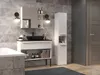 Szafka stojąca NEL I 31x30x174 cm Biała Matowa Podgląd zdjęcia produktu 5