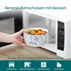 VANCASSO 4-tlg Porzellan Aufbewahrungsdose mit Deckel, Produktbild-Vorschau 4
