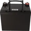 A black battery with a black handle on top, with two terminals visible. Náhľad obrázku produktu