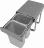 Ekotech Abfallsammler Aladin grau 2x 8 Liter ab 40cm Produktbild-Vorschau 5