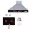 A toy kitchen appliance set including a range hood, stovetop, and remote control. Produktbild-Vorschau