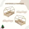 Crazy Pine Hausbett 120x200 cm – Kinderbett aus Naturholz – Produktbild-Vorschau 3