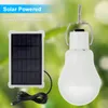 2STK LED Solar Lampe Glühbirne 3W Solarleuchte Campinglampe Produktbild-Vorschau 3