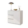 MIKEL - Kommode / Sideboard mit 3 Schubladen und 1 Tür - Produktbild-Vorschau 1